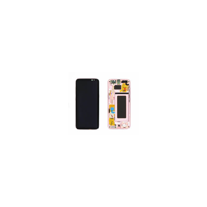 Oryginalny wyświetlacz LCD - Samsung S8 SM-G950F - Różowy / Pink